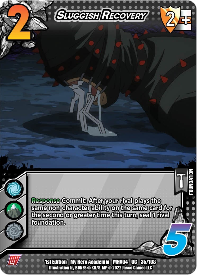 Image for Sluggish Recovery (UniVersus: My Hero Academia: League of Villains) (035/108) - UniVersus