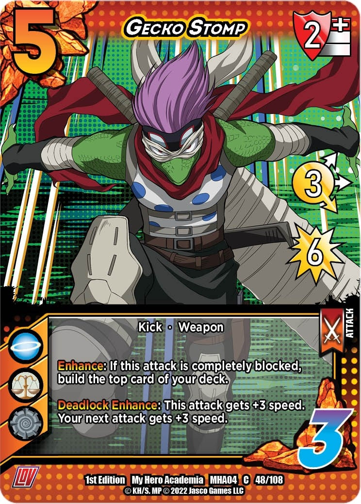 Image for Gecko Stomp (UniVersus: My Hero Academia: League of Villains) (048/108) - UniVersus