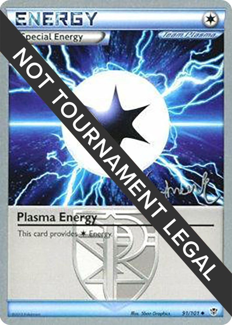 Image for Plasma Energy - 2014 (Andrew Estrada) (World Championship Decks) (91/101) - Pokemon
