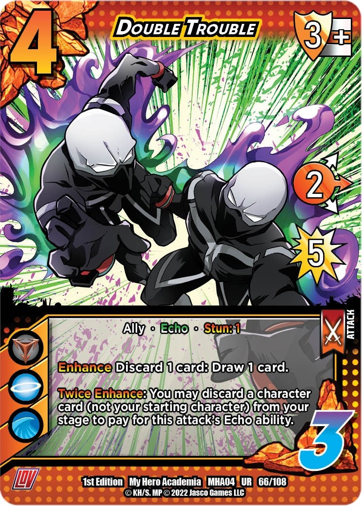 Image for Double Trouble (UniVersus: My Hero Academia: League of Villains) (066/108) - UniVersus
