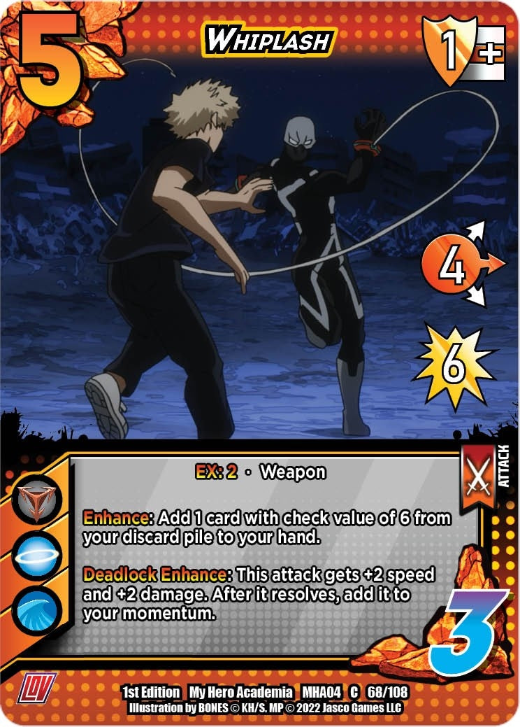 Image for Whiplash (UniVersus: My Hero Academia: League of Villains) (068/108) - UniVersus