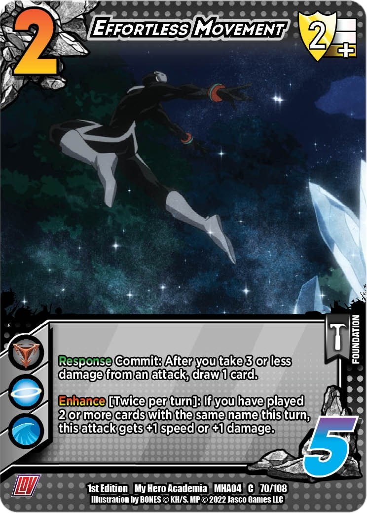 Image for Effortless Movement (UniVersus: My Hero Academia: League of Villains) (070/108) - UniVersus