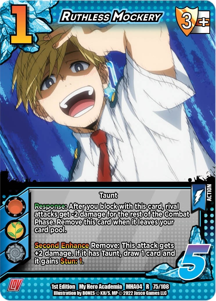 Image for Ruthless Mockery (UniVersus: My Hero Academia: League of Villains) (075/108) - UniVersus