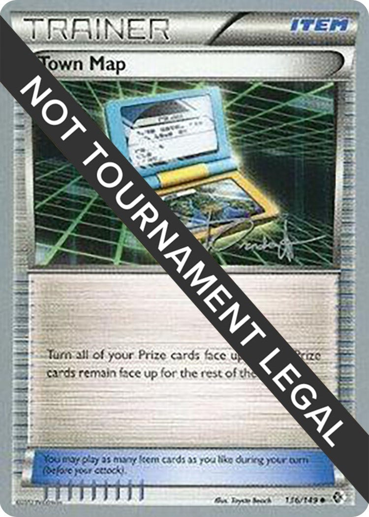 Image for Town Map - 2014 (Trent Orndorff) (World Championship Decks) (136/149) - Pokemon