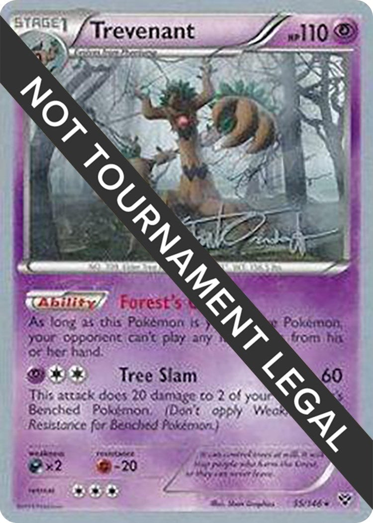 Image for Trevenant - 2014 (Trent Orndorff) (World Championship Decks) (55/146) - Pokemon