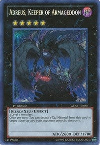 Image for Adreus, Keeper of Armageddon (Generation Force) (GENF-EN086) - YuGiOh