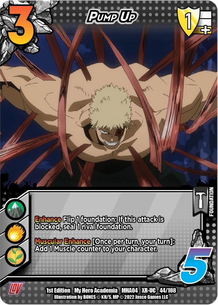 Image for Pump Up (XR) (UniVersus: My Hero Academia: League of Villains) (044/108) - UniVersus