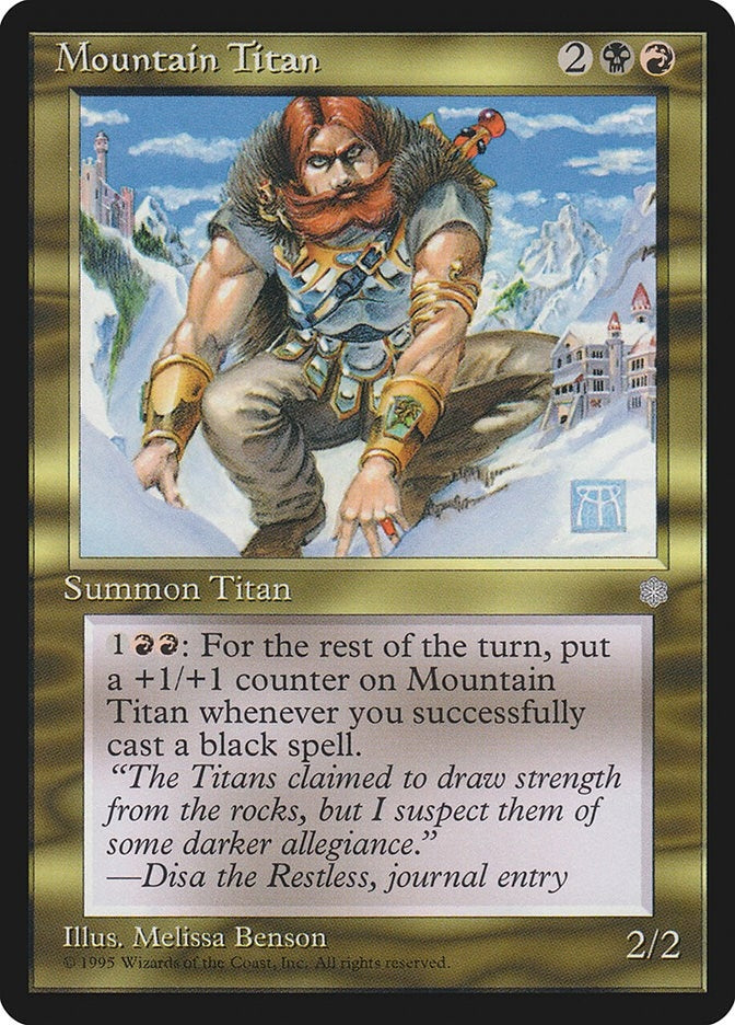 Image for Mountain Titan (Ice Age) - Magic: The Gathering