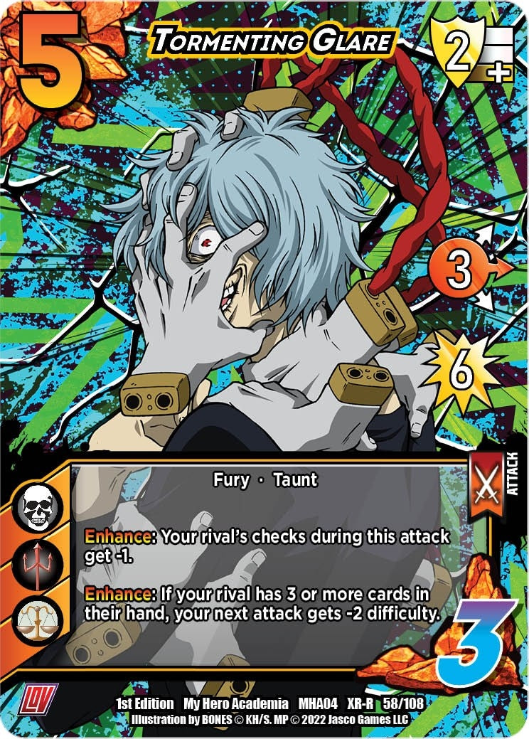 Image for Tormenting Glare (XR) (UniVersus: My Hero Academia: League of Villains) (058/108) - UniVersus
