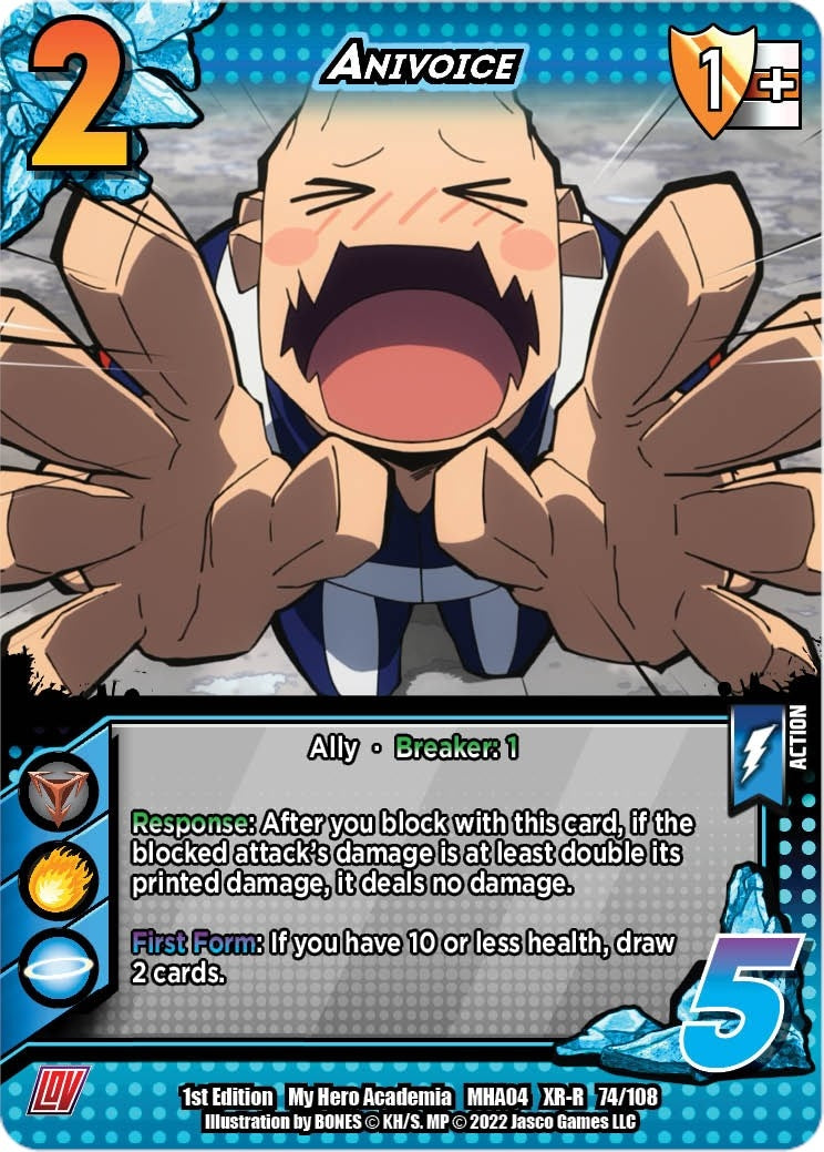 Image for Anivoice (XR) (UniVersus: My Hero Academia: League of Villains) (074/108) - UniVersus