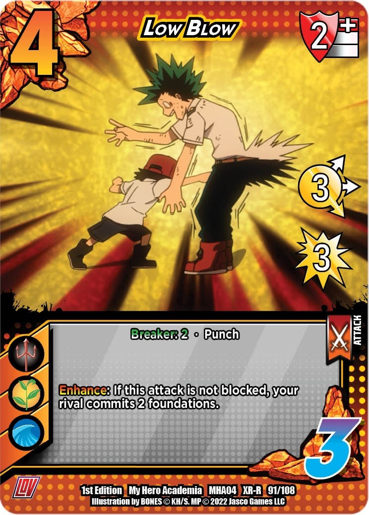 Image for Low Blow (XR) (UniVersus: My Hero Academia: League of Villains) (091/108) - UniVersus