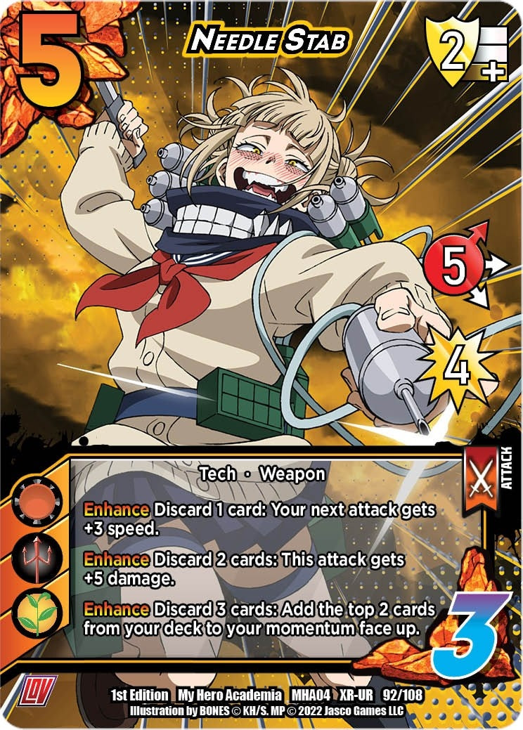 Image for Needle Stab (XR) (UniVersus: My Hero Academia: League of Villains) (092/108) - UniVersus
