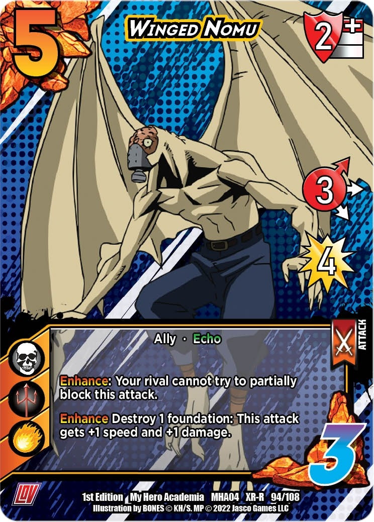 Image for Winged Nomu (XR) (UniVersus: My Hero Academia: League of Villains) (094/108) - UniVersus
