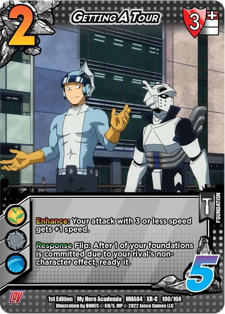 Image for Getting a Tour (XR) (UniVersus: My Hero Academia: League of Villains) (100/108) - UniVersus