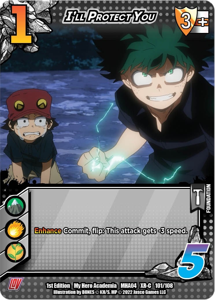 Image for I'll Protect You (XR) (UniVersus: My Hero Academia: League of Villains) (101/108) - UniVersus