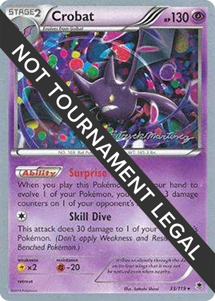 Image for Crobat - 2015 (Patrick Martinez) (World Championship Decks) (33/119) - Pokemon