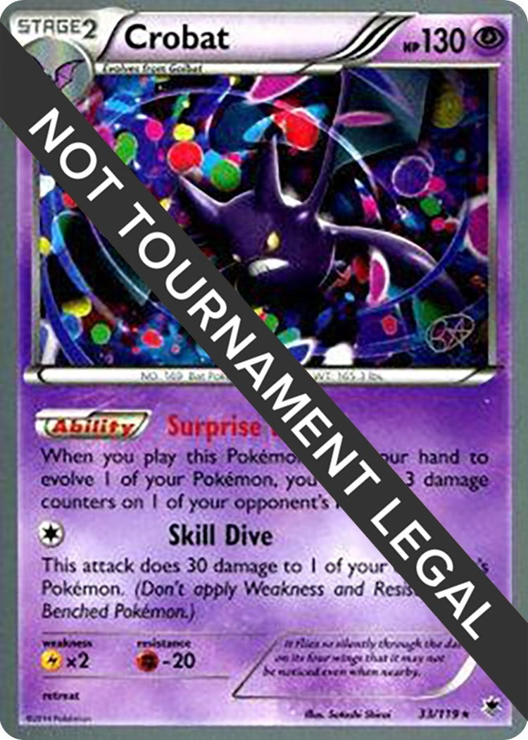 Image for Crobat - 2015 (Rowan Stavenow) (World Championship Decks) (33/119) - Pokemon