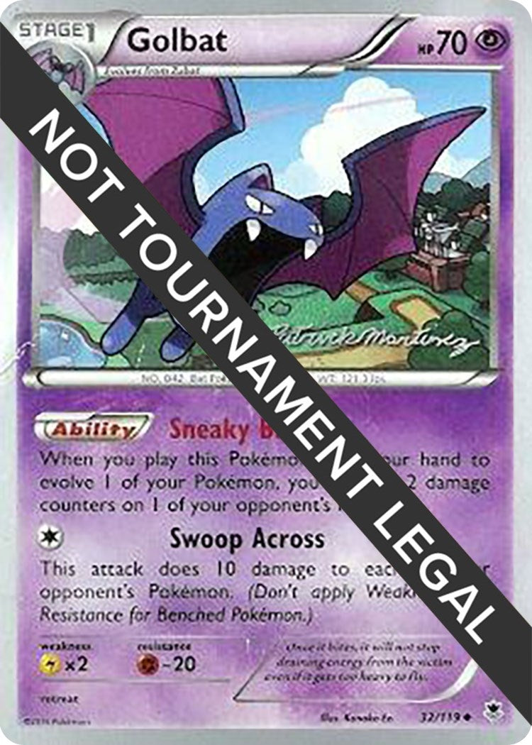 Image for Golbat - 2015 (Patrick Martinez) (World Championship Decks) (32/119) - Pokemon
