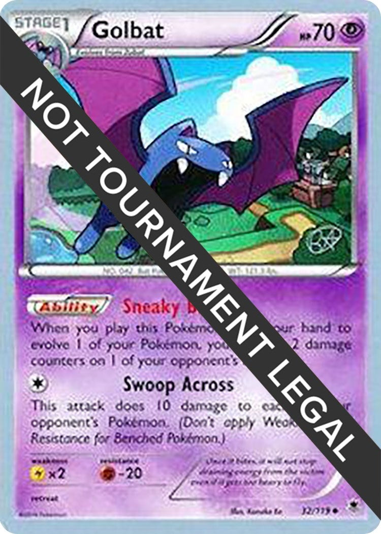 Image for Golbat - 2015 (Rowan Stavenow) (World Championship Decks) (32/119) - Pokemon