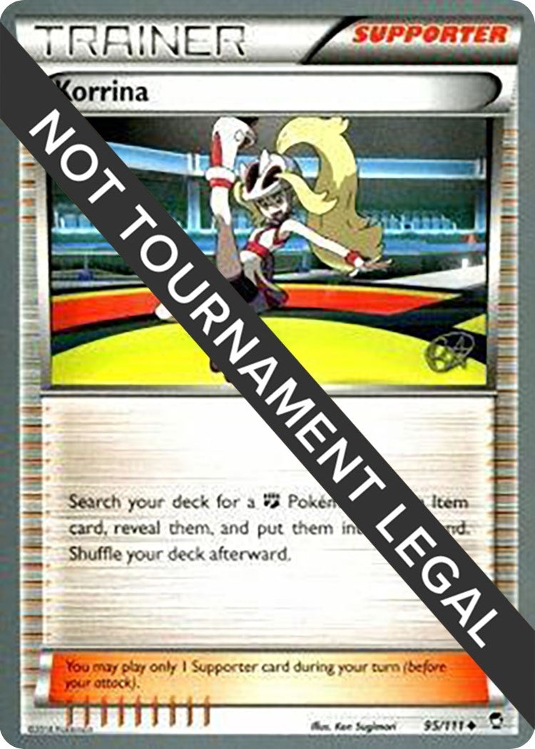 Image for Korrina - 2015 (Rowan Stavenow) (World Championship Decks) (95/111) - Pokemon