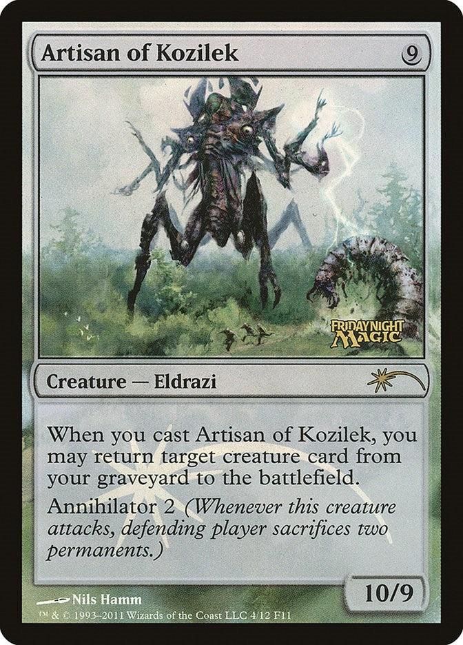 Image for Artisan of Kozilek (FNM Promos) (4) - Magic: The Gathering