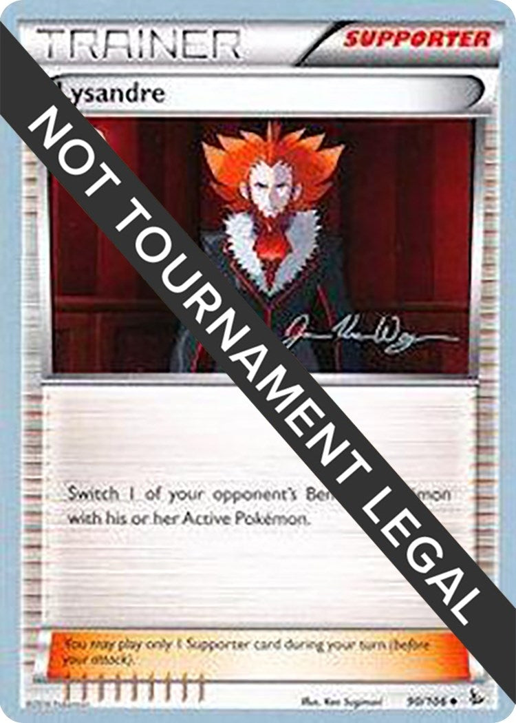Image for Lysandre - 2015 (Jacob Van Wagner) (World Championship Decks) (90/106) - Pokemon