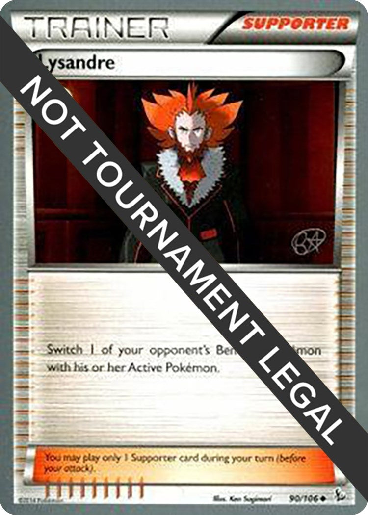 Image for Lysandre - 2015 (Rowan Stavenow) (World Championship Decks) (90/106) - Pokemon