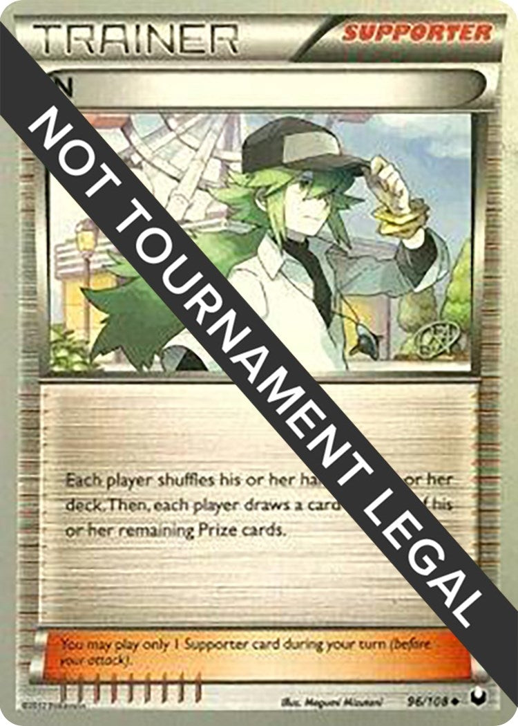 Image for N - 2015 (Rowan Stavenow) (World Championship Decks) (96/108) - Pokemon