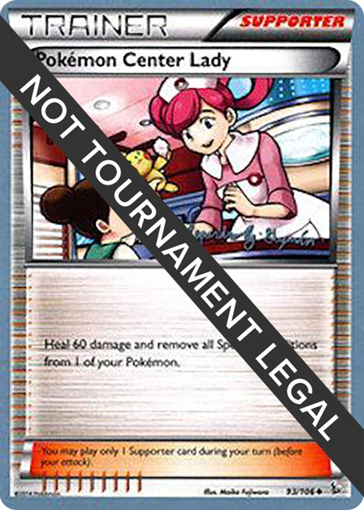 Image for Pokemon Center Lady - 2015 (Alejandro Ng-Guzman) (World Championship Decks) (93/106) - Pokemon