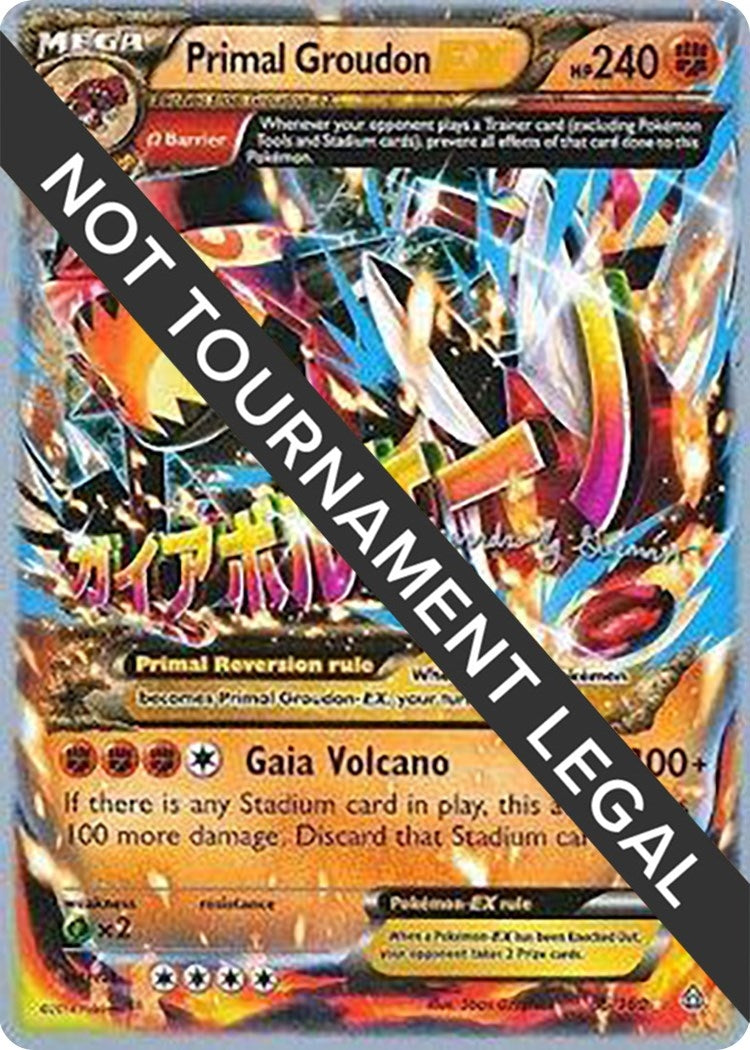 Image for Primal Groudon EX - 2015 (Alejandro Ng-Guzman) (World Championship Decks) (86/160) - Pokemon