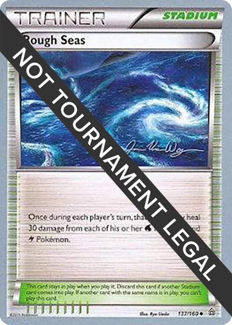 Image for Rough Seas - 2015 (Jacob Van Wagner) (World Championship Decks) (137/160) - Pokemon