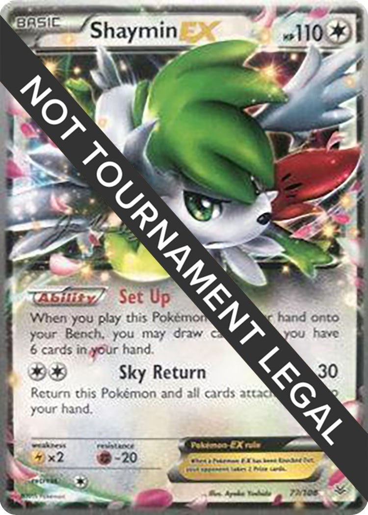 Image for Shaymin EX - 2015 (Jacob Van Wagner) (World Championship Decks) (77/108) - Pokemon