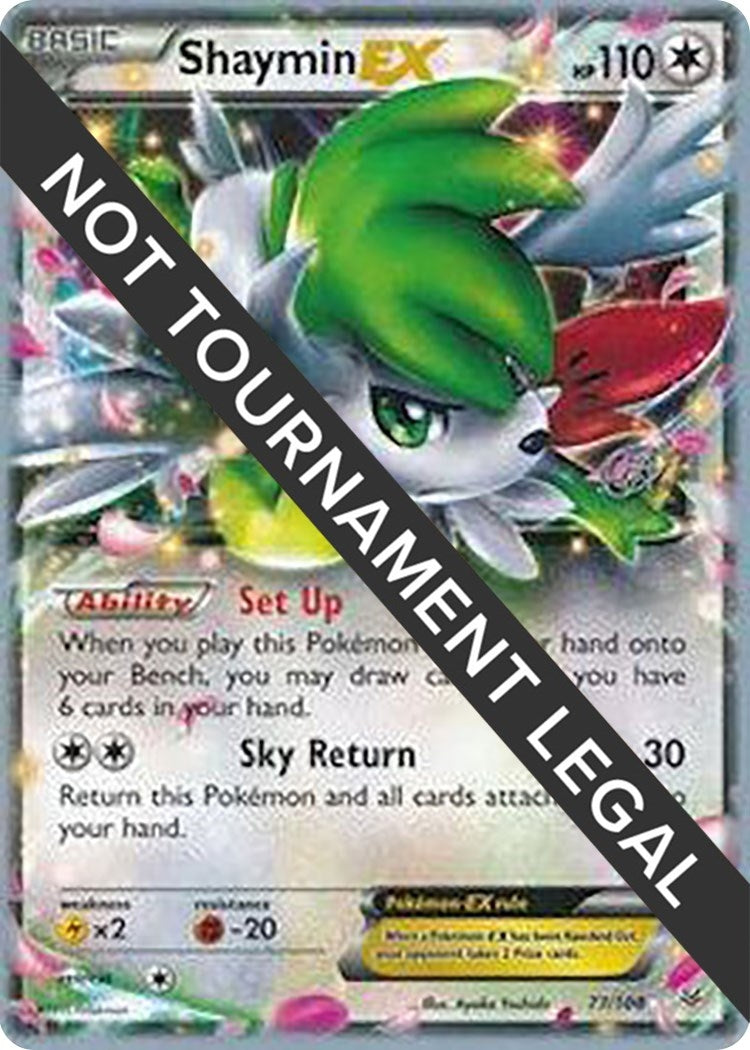 Image for Shaymin EX - 2015 (Rowan Stavenow) (World Championship Decks) (77/108) - Pokemon