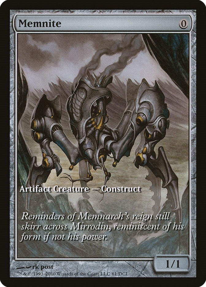 Image for Memnite (Game Day & Store Championship Promos) (61) - Magic: The Gathering