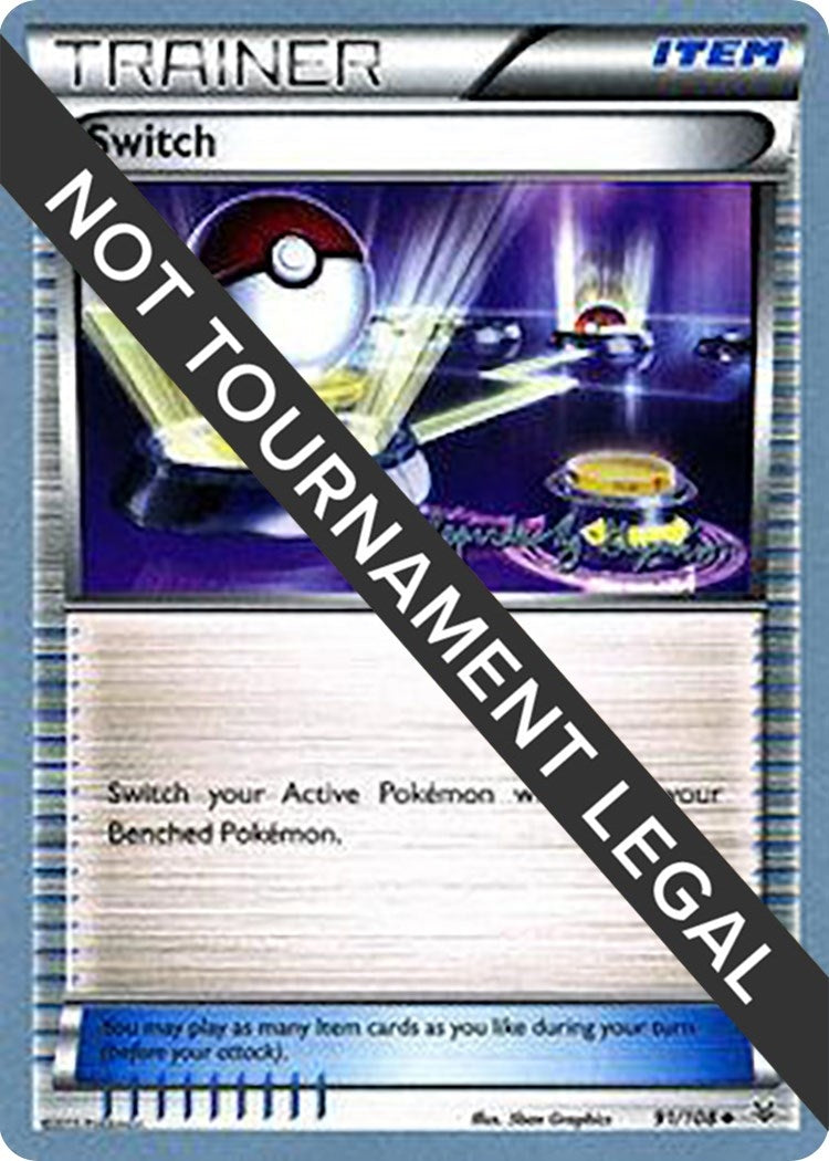 Image for Switch - 2015 (Alejandro Ng-Guzman) (World Championship Decks) (91/102) - Pokemon