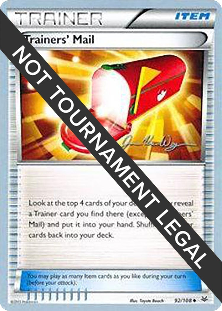 Image for Trainers' Mail - 2015 (Jacob Van Wagner) (World Championship Decks) (92/108) - Pokemon