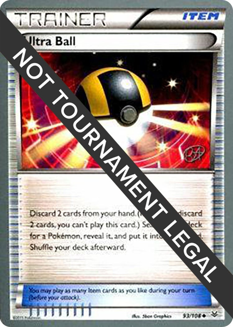 Image for Ultra Ball - 2015 (Rowan Stavenow) (World Championship Decks) (93/108) - Pokemon