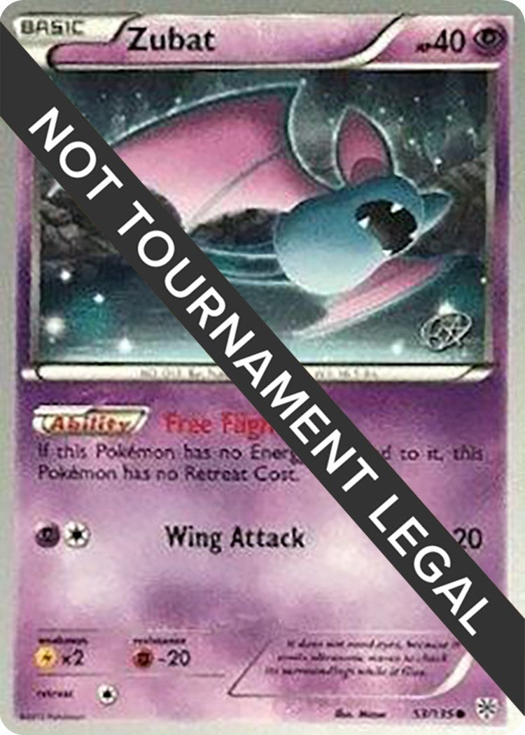 Image for Zubat - 2015 (Rowan Stavenow) (World Championship Decks) (53/135) - Pokemon