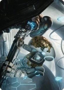 Image for Myr Kinsmith Art Card (Art Series: Phyrexia: All Will Be One) (56) - Magic: The Gathering