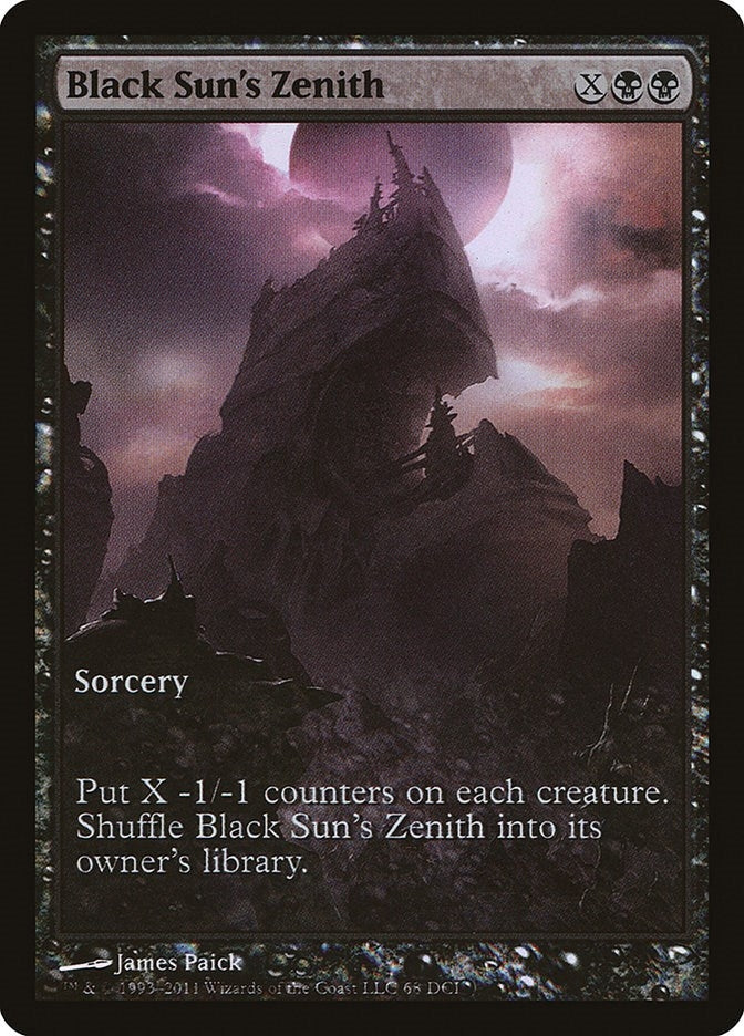 Image for Black Sun's Zenith (Game Day & Store Championship Promos) (68) - Magic: The Gathering