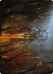 Image for Solphim, Mayhem Dominus Art Card (Art Series: Phyrexia: All Will Be One) (35) - Magic: The Gathering
