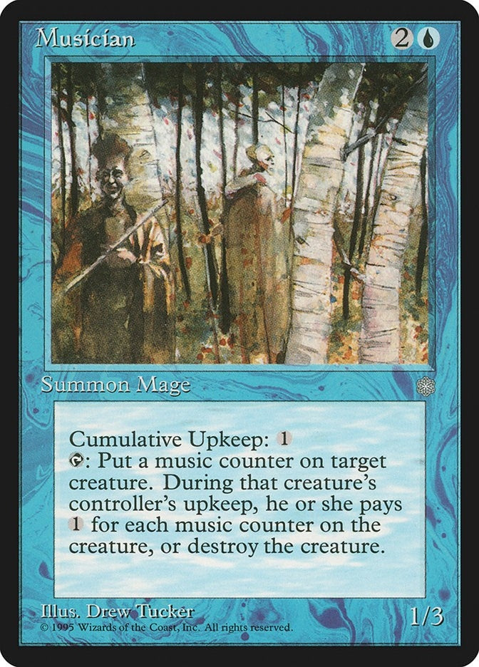 Image for Musician (Ice Age) - Magic: The Gathering