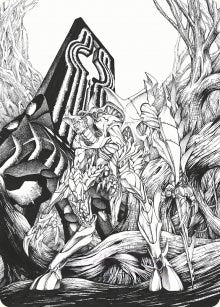 Image for Lukka, Bound to Ruin Art Card (Art Series: Phyrexia: All Will Be One) (79) - Magic: The Gathering