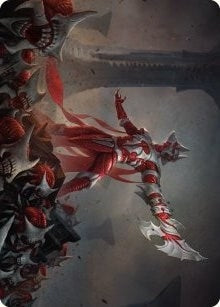 Image for Mite Overseer Art Card (Art Series: Phyrexia: All Will Be One) (4) - Magic: The Gathering