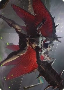 Image for Phyrexian Vindicator Art Card (7/81) (Art Series: Phyrexia: All Will Be One) (7) - Magic: The Gathering