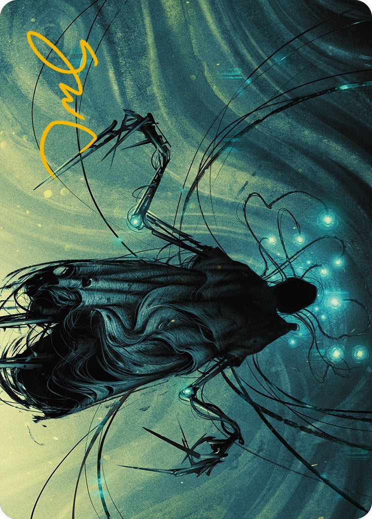 Image for Ichor Synthesizer Art Card (Gold-Stamped Signature) (Art Series: Phyrexia: All Will Be One) (14) - Magic: The Gathering