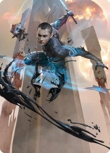 Image for Kaito, Dancing Shadow Art Card (48/81) (Art Series: Phyrexia: All Will Be One) (48) - Magic: The Gathering