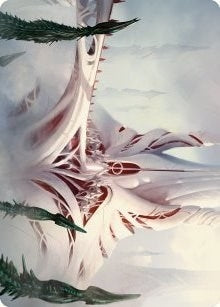 Image for The Fair Basilica Art Card (Art Series: Phyrexia: All Will Be One) (59) - Magic: The Gathering