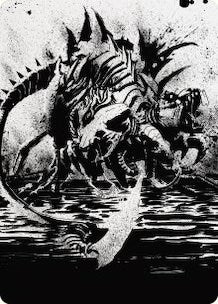 Image for Karumonix, the Rat King Art Card (Art Series: Phyrexia: All Will Be One) (70) - Magic: The Gathering