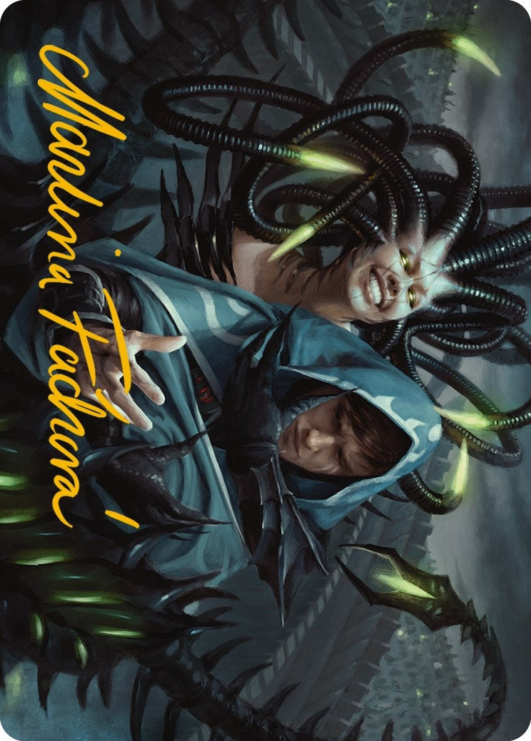 Image for Phyrexian Arena Art Card (Gold-Stamped Signature) (Art Series: Phyrexia: All Will Be One) (22) - Magic: The Gathering